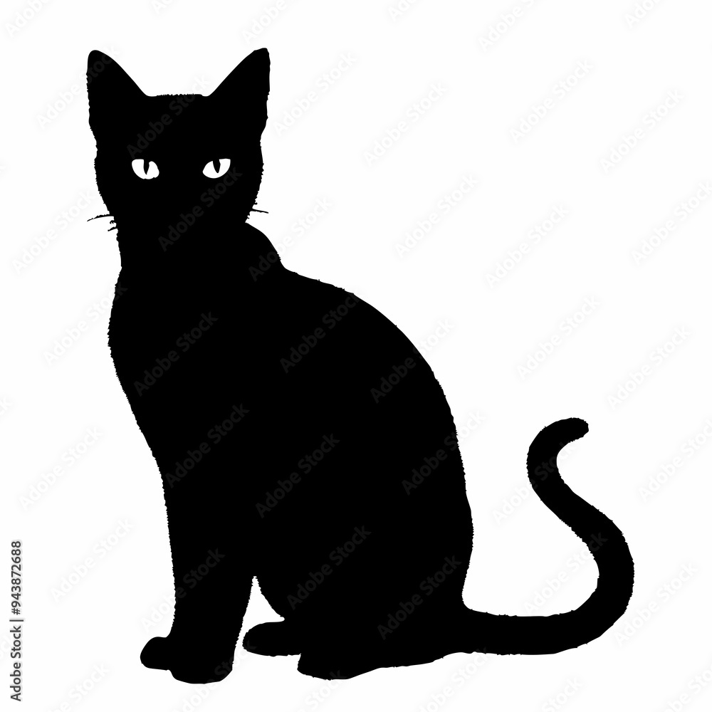cat silhouette black vector SVG cat silhouette black vector SVG