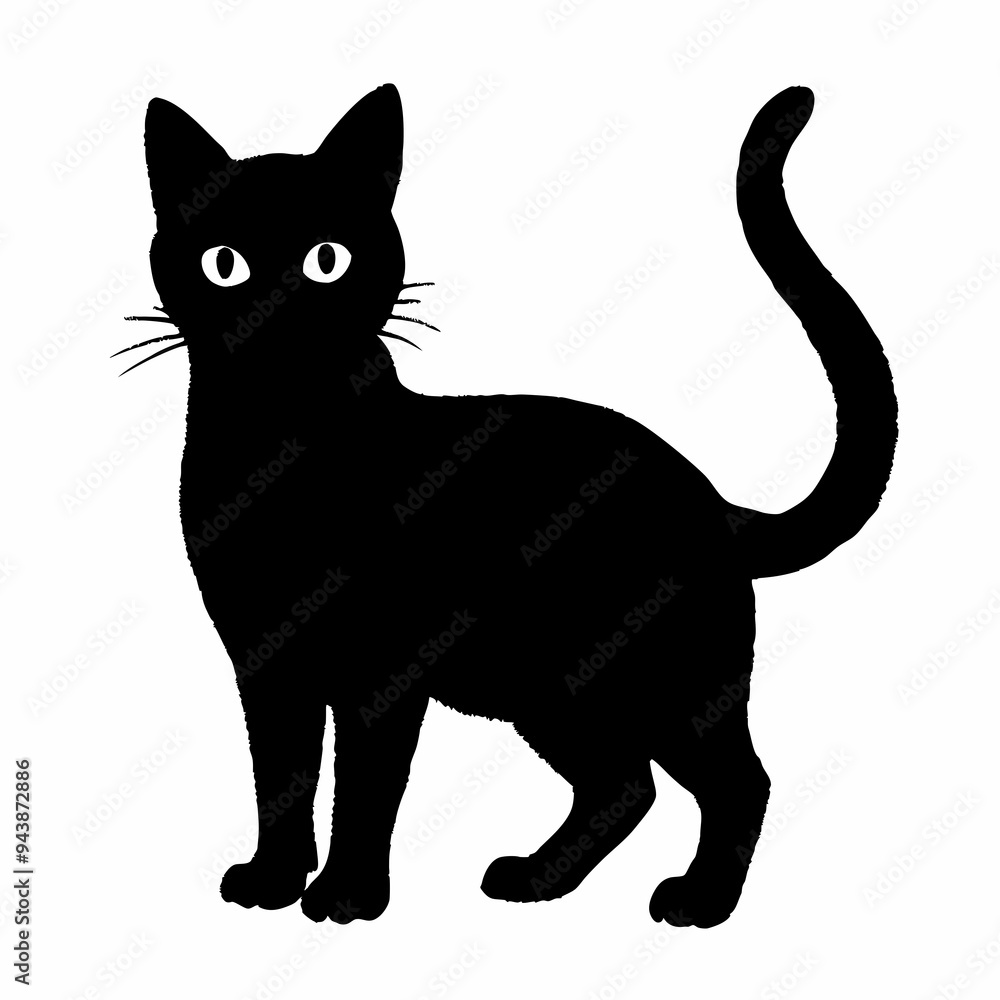 cat silhouette black vector SVG cat silhouette black vector SVG
