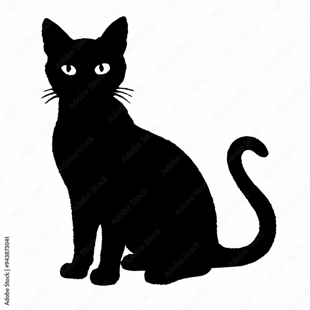 cat silhouette black vector SVG cat silhouette black vector SVG