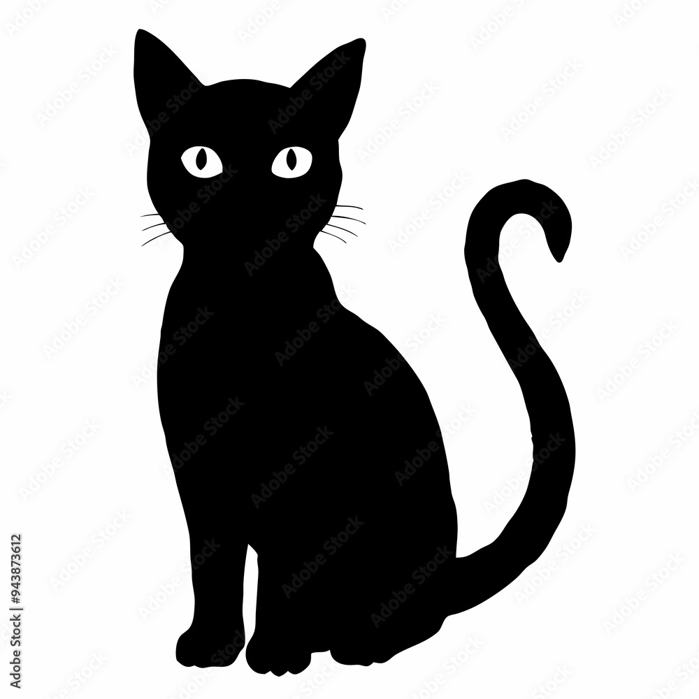 cat silhouette black vector SVG cat silhouette black vector SVG
