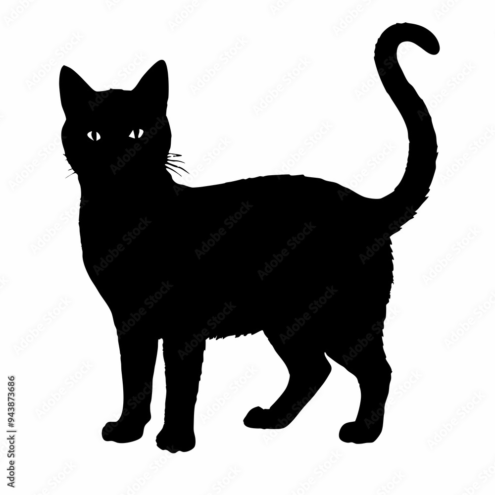 cat silhouette black vector SVG cat silhouette black vector SVG