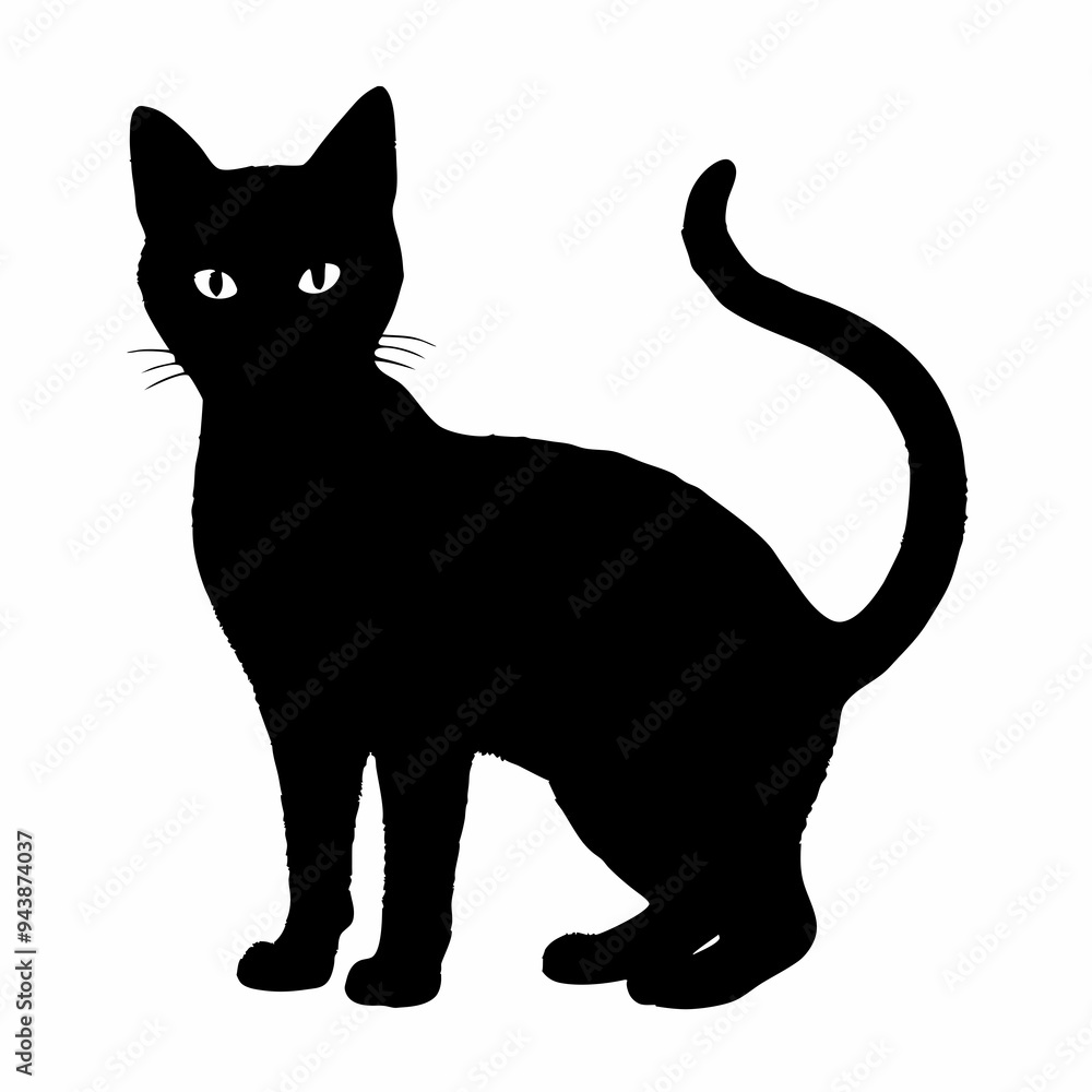 cat silhouette black vector SVG cat silhouette black vector SVG
