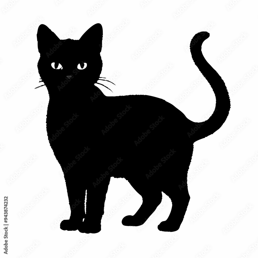 cat silhouette black vector SVG cat silhouette black vector SVG