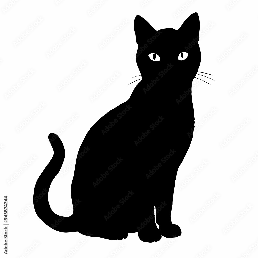 cat silhouette black vector SVG cat silhouette black vector SVG