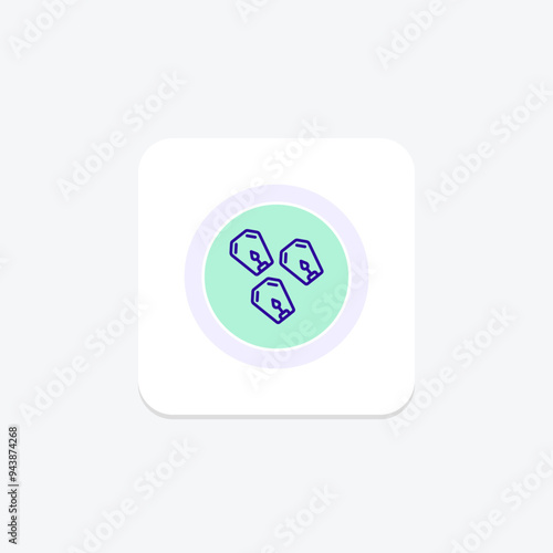 Floating Lanterns icon, lanterns, love, celebration, light line icon, editable vector icon, pixel perfect, illustrator ai file