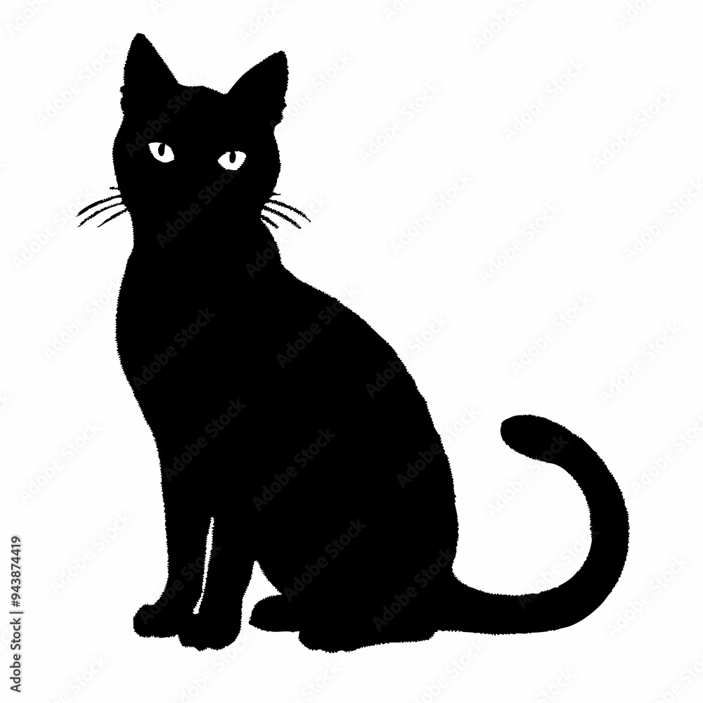 cat silhouette black vector SVG cat silhouette black vector SVG