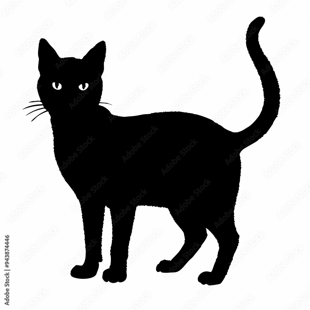 cat silhouette black vector SVG cat silhouette black vector SVG