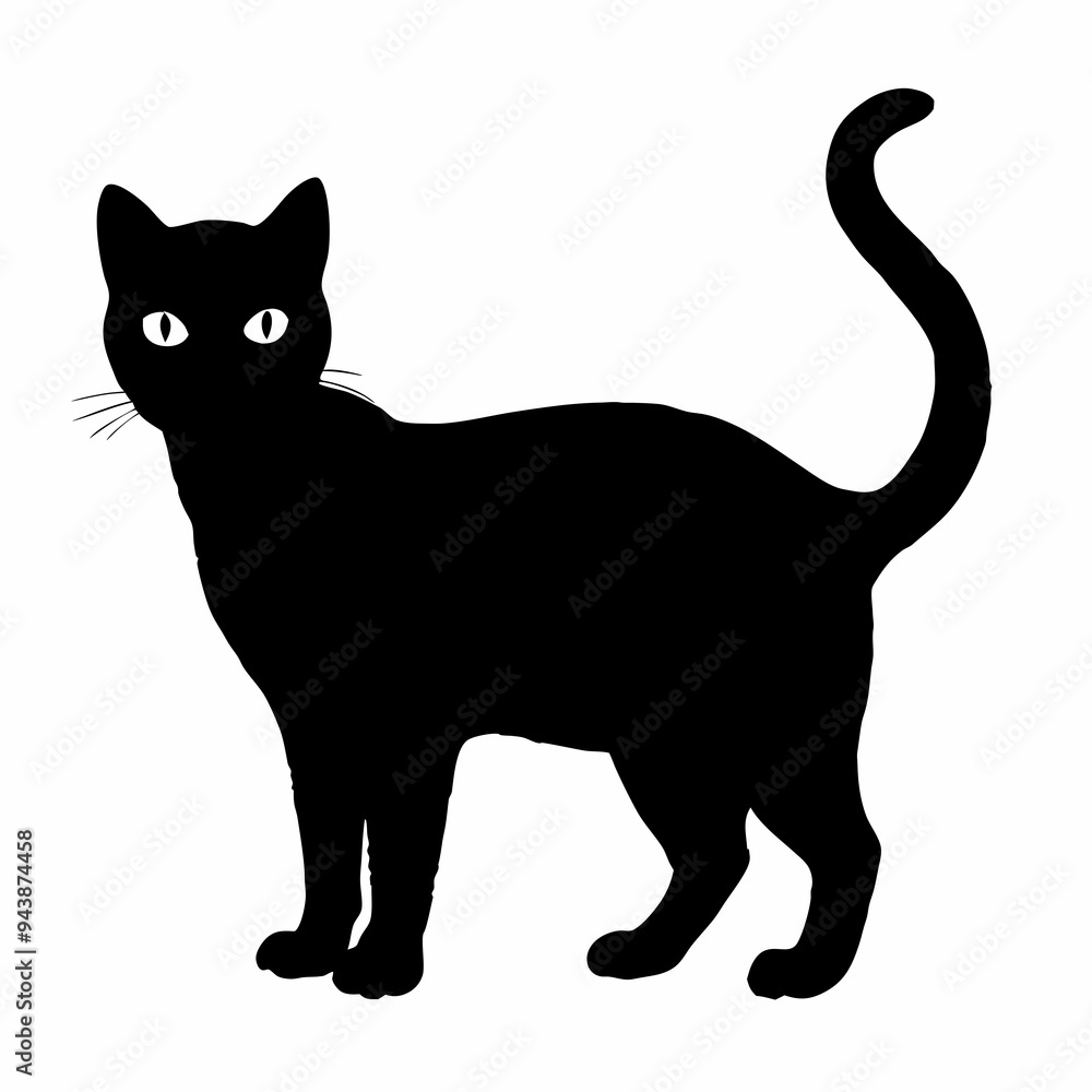 cat silhouette black vector SVG cat silhouette black vector SVG