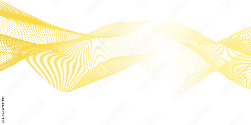 Modern and carve wave futuristic technology stripe line isolated on white and yellow carve line vector background. seamless wave pattern stripe line art graphic template. Modern and carve wave futuristic technology stripe line isolated on white and yellow carve line vector background. seamless wave pattern stripe line art graphic template.