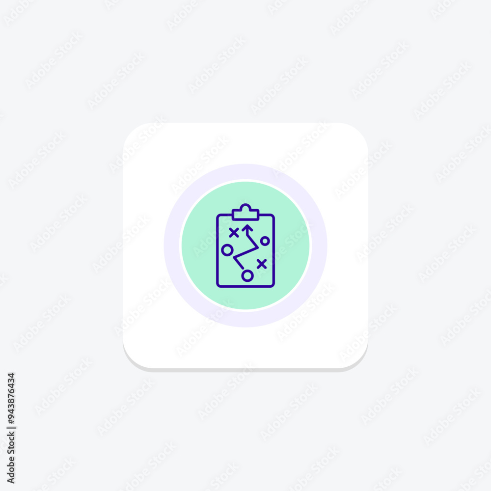 Tactics line icon , vector, pixel perfect, illustrator file Tactics line icon , vector, pixel perfect, illustrator file