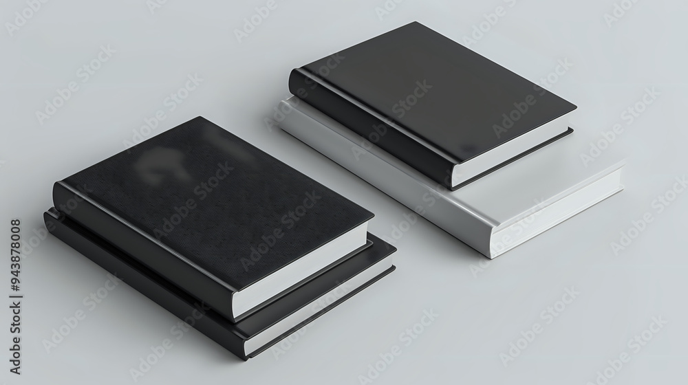 Versatile hardcover book mockup featuring a range of sizes and styles, perfect for realistic book cover and spine presentations. Versatile hardcover book mockup featuring a range of sizes and styles, perfect for realistic book cover and spine presentations.