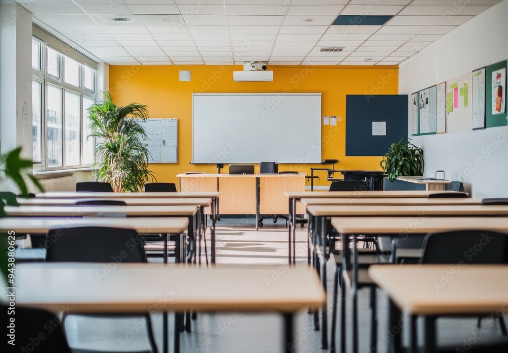 Empty Classroom Ready for Students Empty Classroom Ready for Students