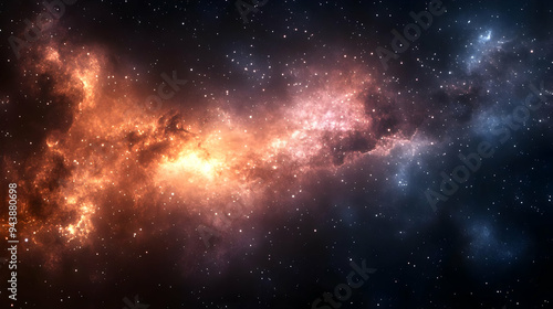 Cosmic landscape of orange ...
