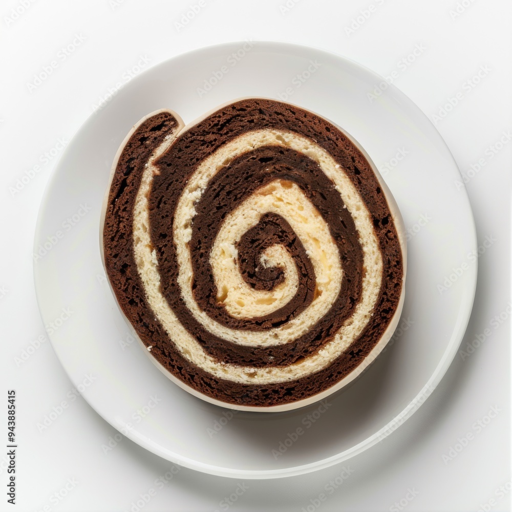 Classic Swiss Roll Cake Spiral Classic Swiss Roll Cake Spiral