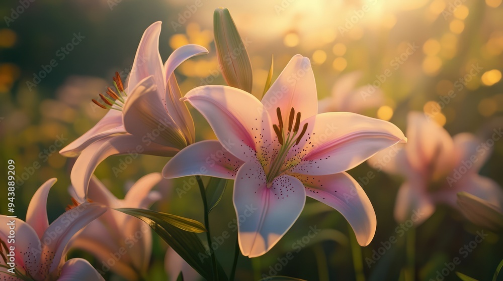 the beauty of lilies that have bloomed the beauty of lilies that have bloomed