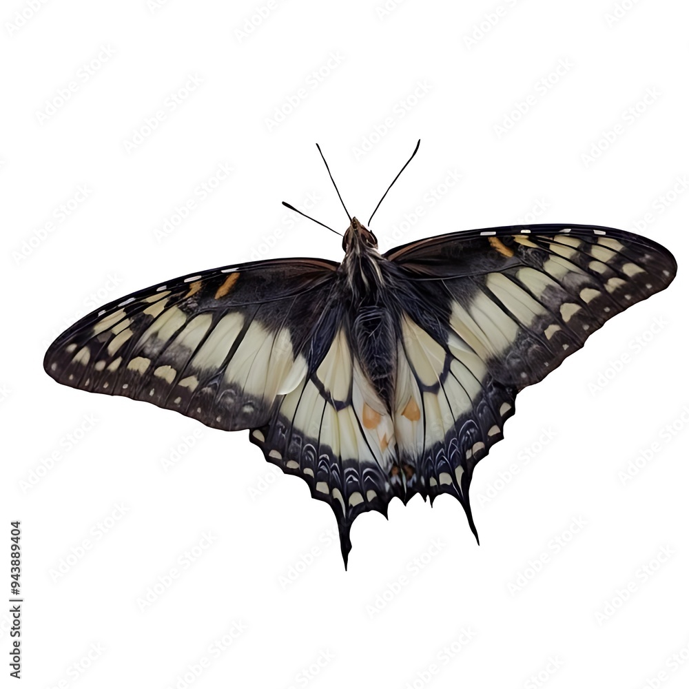 A delicate butterfly with intricately patterned wings rests gracefully on a white flower. The soft background blends pastel colors, highlighting the butterfly’s elegant details. A delicate butterfly with intricately patterned wings rests gracefully on a white flower. The soft background blends pastel colors, highlighting the butterfly’s elegant details.