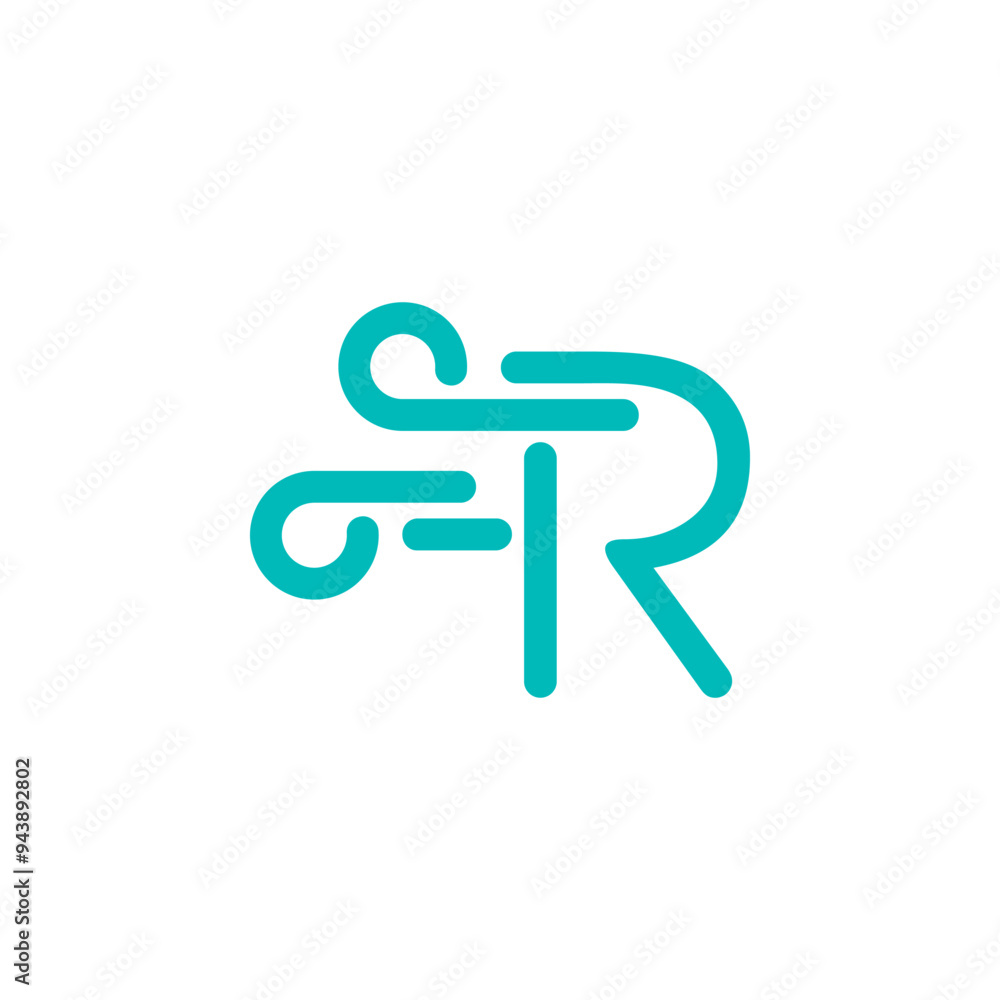a combination of logos and vectors of wind, with initials, letters, numbers, or alphabets for business and others a combination of logos and vectors of wind, with initials, letters, numbers, or alphabets for business and others