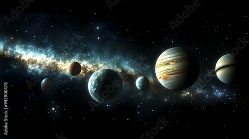 Five planets are seen in th...