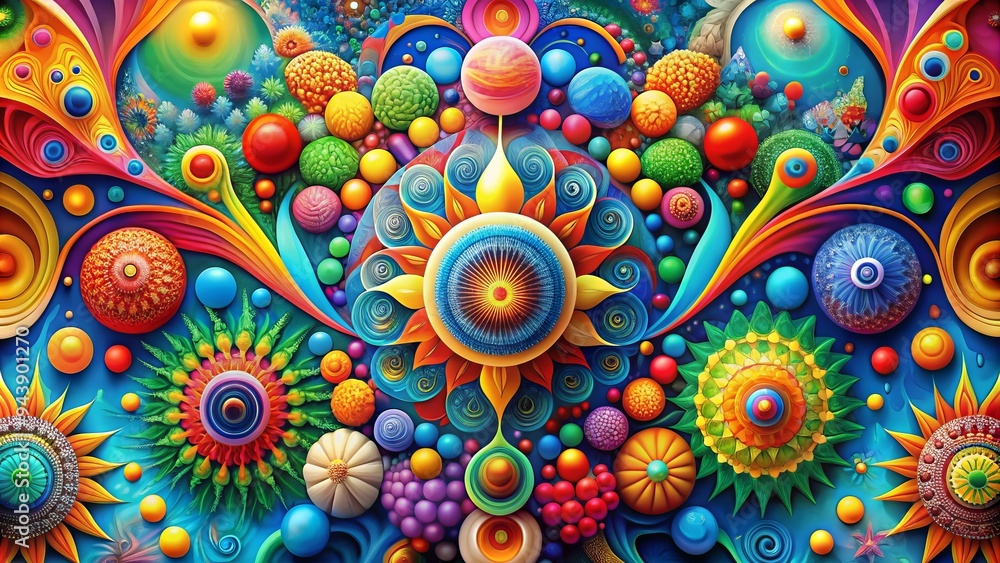 Artistic Inspiration: Creative, Eccentric, Vivid colors, Abstract shapes, Symbolism Artistic Inspiration: Creative, Eccentric, Vivid colors, Abstract shapes, Symbolism