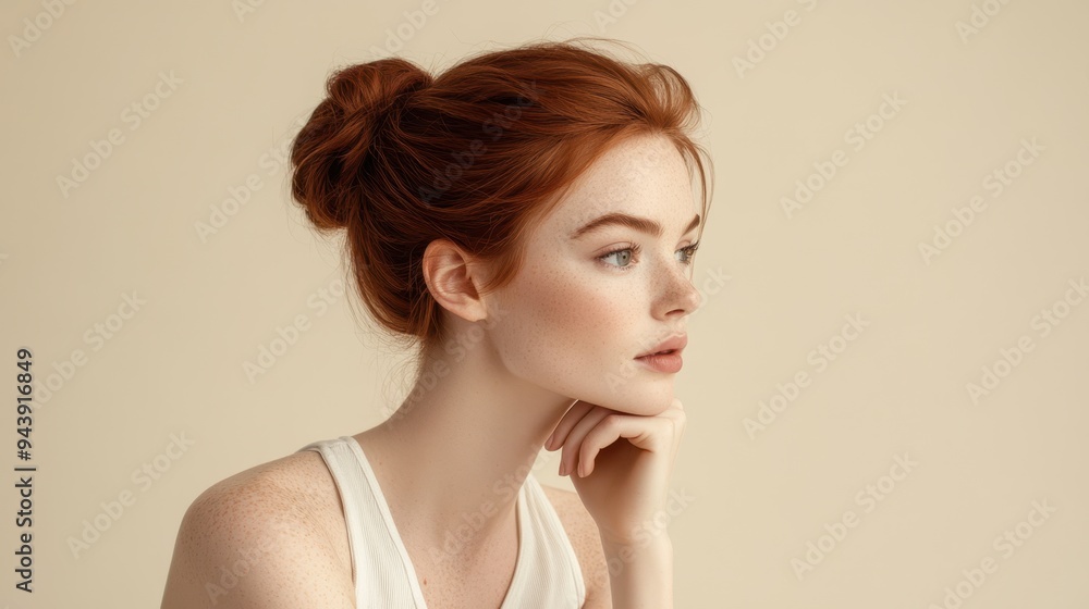 The Porcelain-Skinned Redhead The Porcelain-Skinned Redhead