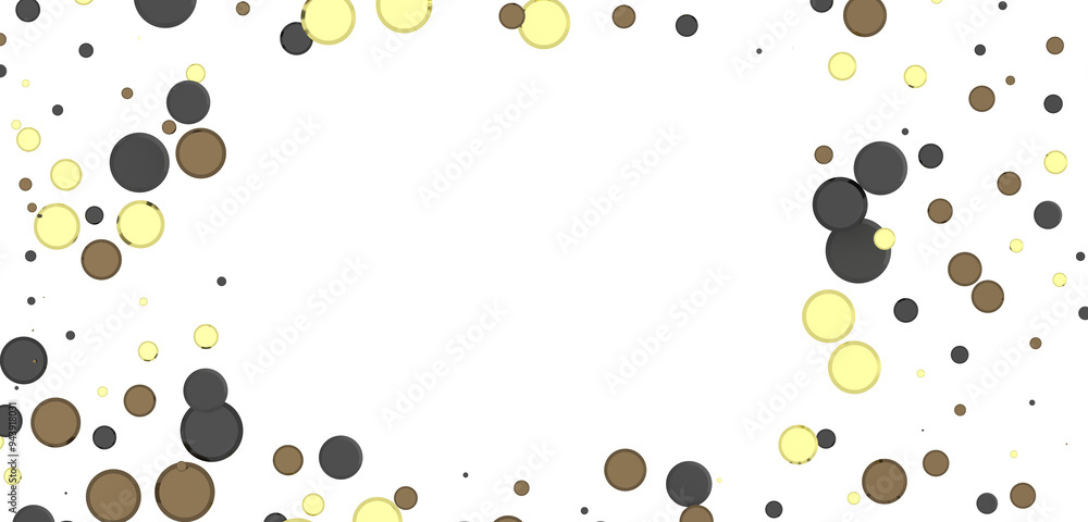Radiant Revelry: Dynamic 3D Illustration of a Radiating gold Confetti Celebration Radiant Revelry: Dynamic 3D Illustration of a Radiating gold Confetti Celebration