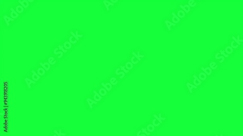 Animated of law court hammer on green screen background, auction, court