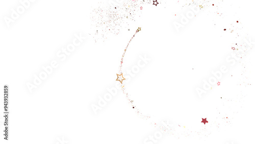 XMAS golden stars -