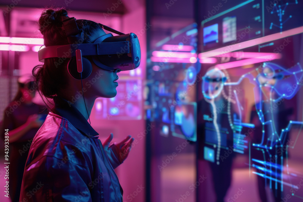 Immersive Virtual Reality Interaction with Holograms Immersive Virtual Reality Interaction with Holograms