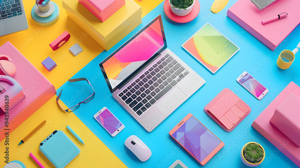 Workflow concept with different devices Workflow concept with different devices