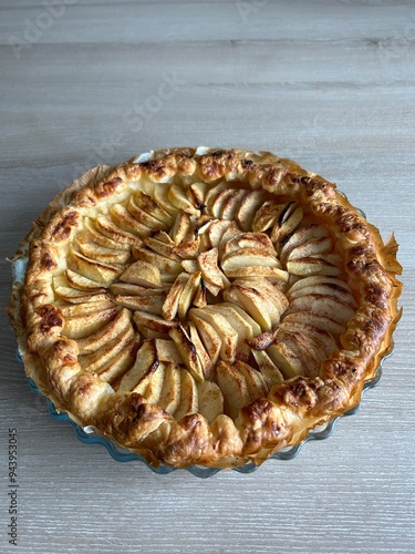 pâtisserie / tarte aux pommes photo