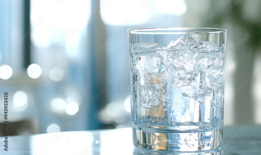 Refreshing Ice Cubes in Glass: Minimalist Summer and Winter Beverage Concept. Abstract Cool Drink Illustration for Advertising and Marketing. Elegant Design Template with Copy Space for Graphic Projec Refreshing Ice Cubes in Glass: Minimalist Summer and Winter Beverage Concept. Abstract Cool Drink Illustration for Advertising and Marketing. Elegant Design Template with Copy Space for Graphic Projec