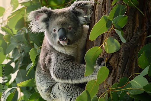 koala bear cub photo