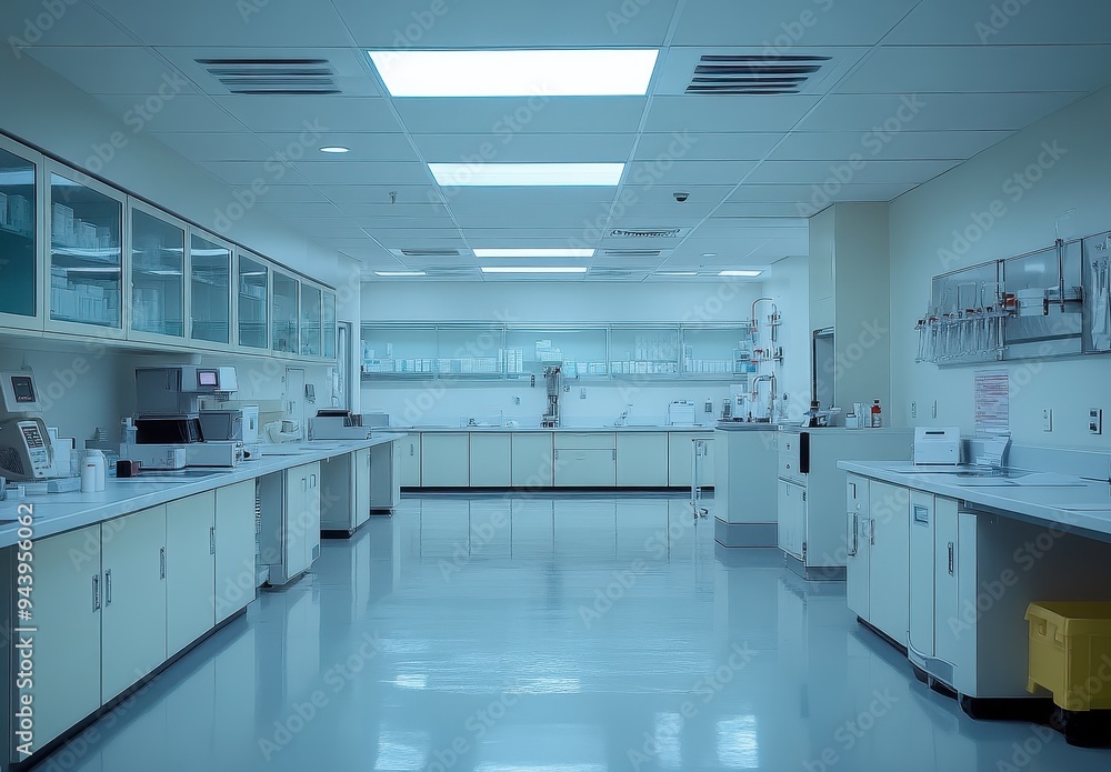Empty Laboratory Room Empty Laboratory Room