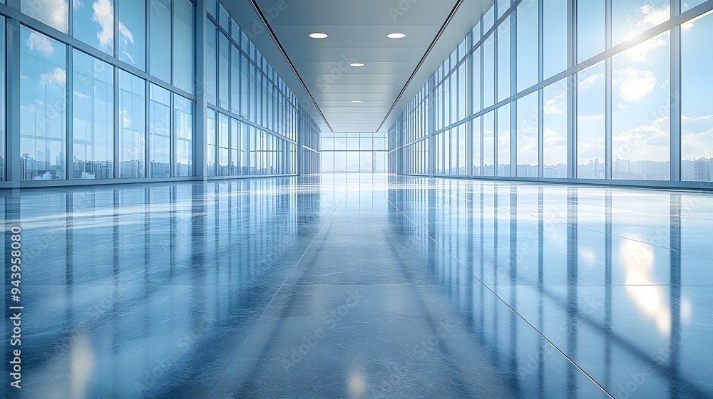 Modern 3D-rendered office background featuring a spacious business hall with light reflecting on the polished floor, ideal for airport or corporate settings. Modern 3D-rendered office background featuring a spacious business hall with light reflecting on the polished floor, ideal for airport or corporate settings.