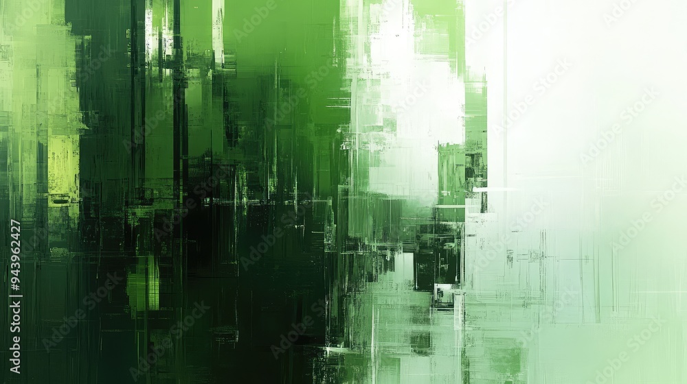 Sophisticated abstract visual with subtle green and bold green tones merging seamlessly. Sophisticated abstract visual with subtle green and bold green tones merging seamlessly.