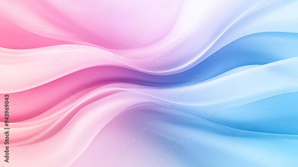 A serene blend of soft pink and blue waves creating a tranquil, smooth background for various design projects. A serene blend of soft pink and blue waves creating a tranquil, smooth background for various design projects.