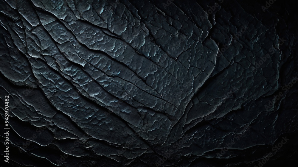 Abstract background of diagonal stripes in Dark black stone background scary black concrete texture Abstract background of diagonal stripes in Dark black stone background scary black concrete texture