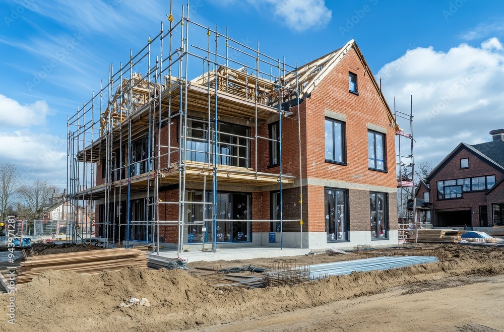 Under Construction House Under Construction House