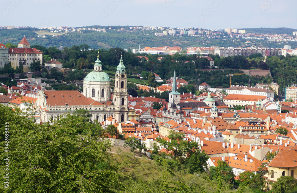 High angle view of townscape against sky High angle view of townscape against sky