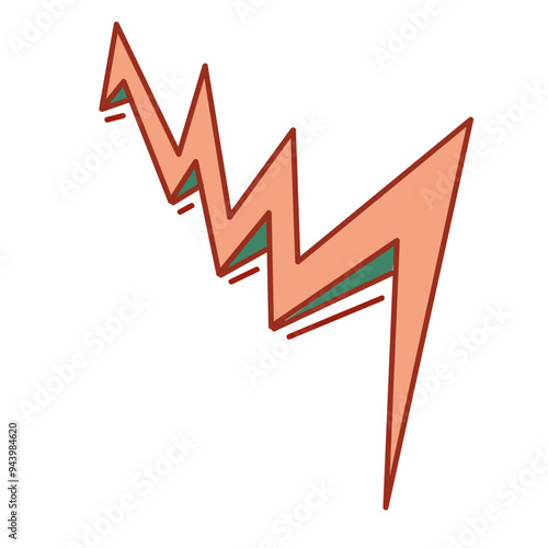 Quirky Lightning Illustration 