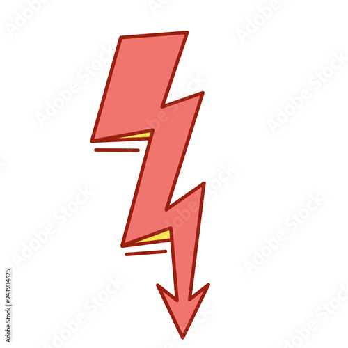 Quirky Lightning Illustration 