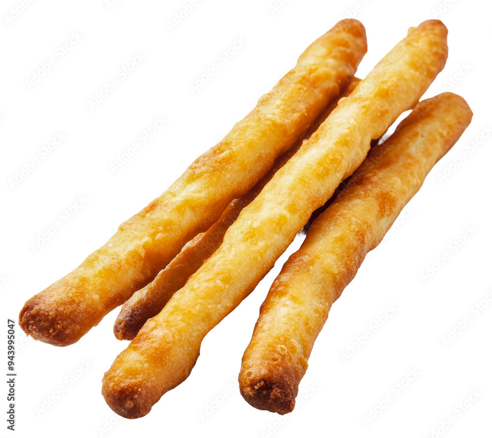 PNG Freshly baked breadsticks served on a white plate PNG Freshly baked breadsticks served on a white plate