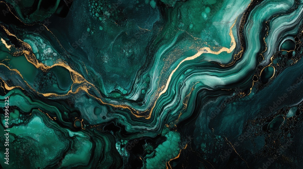 Refined abstract design with a balance of dark green and rich ebony. Refined abstract design with a balance of dark green and rich ebony.
