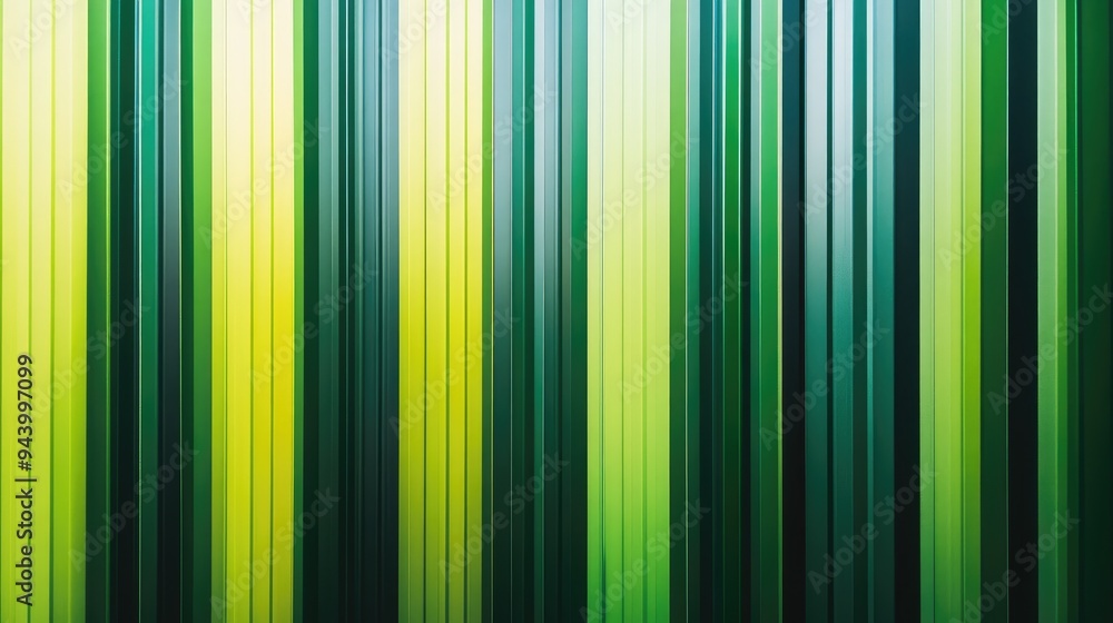 Modern abstract visual featuring bold green and lime stripes, evoking movement. Modern abstract visual featuring bold green and lime stripes, evoking movement.