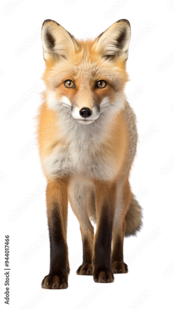 Obraz premium PNG Fox wildlife mammal animal.