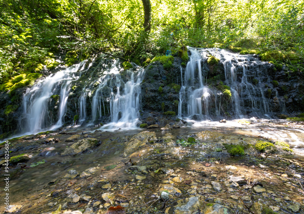 Fototapeta premium Hiking, Rača Monastery (Манастир Рача) - Mineral Spring Ladevac Lađevac (Извор Лађевац)