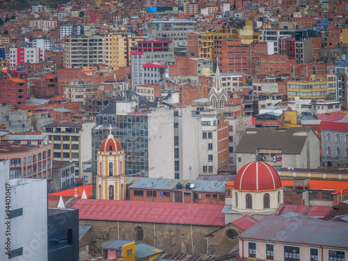 La Paz, capitale de la Bolivie photo