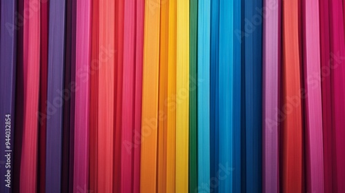 Colorful Vertical Stripes