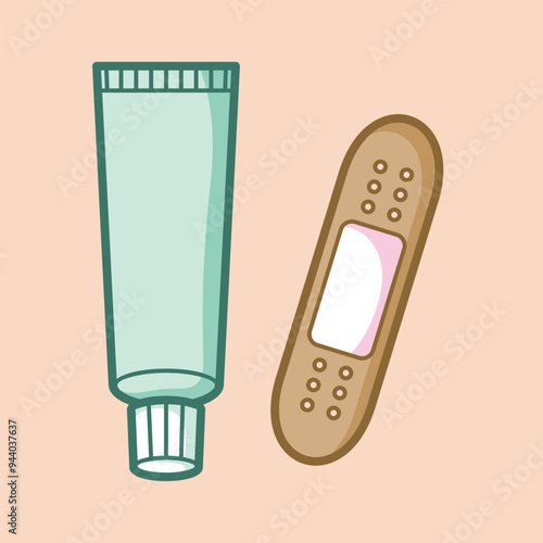 Health care and Medical Stuffs used by Doctor and Nurse to heal and cure sickness and illness of patients in Hospital. 