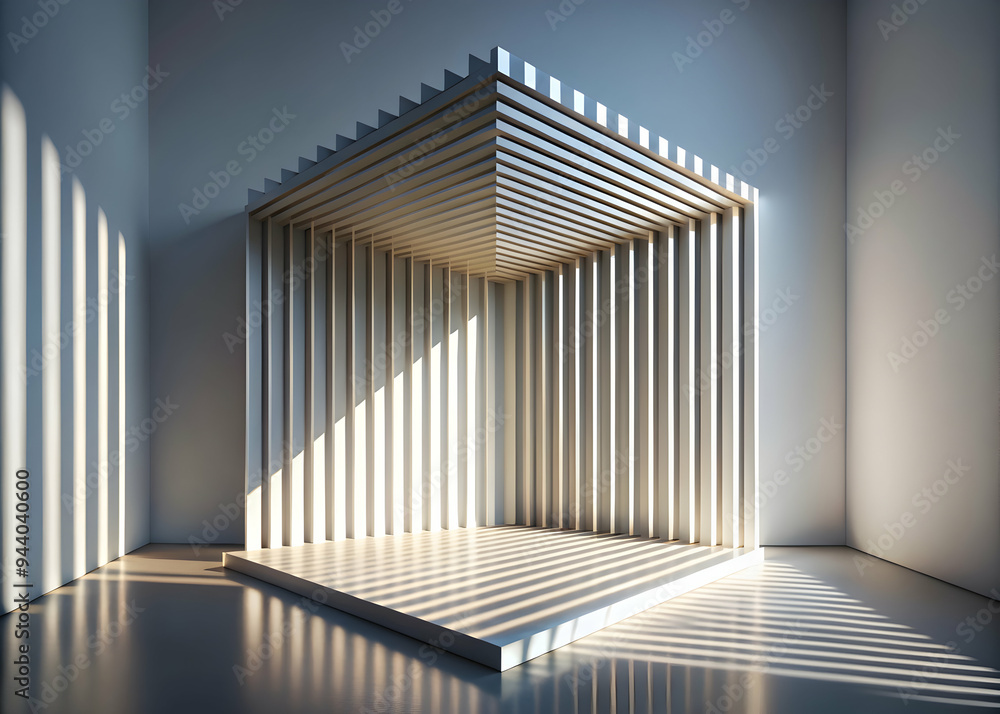 Infinite Perspective: A minimalist 3D render of a square tunnel bathed in cool blue light, creating a mesmerizing illusion of depth and endless possibility. Infinite Perspective: A minimalist 3D render of a square tunnel bathed in cool blue light, creating a mesmerizing illusion of depth and endless possibility.